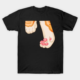 Playful Orange Tabby Kitty T-Shirt